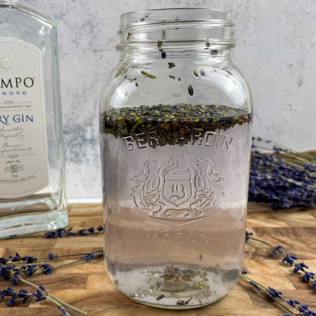 Lavender infused gin