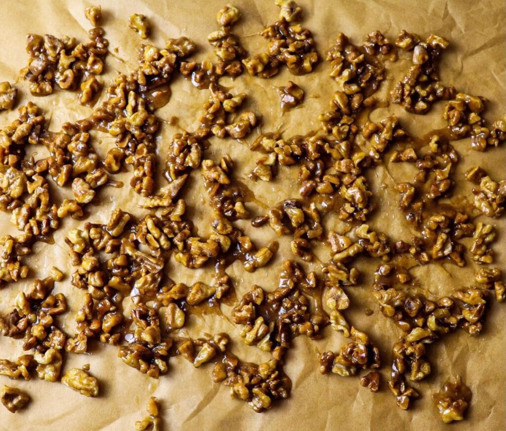 Candied walnuts