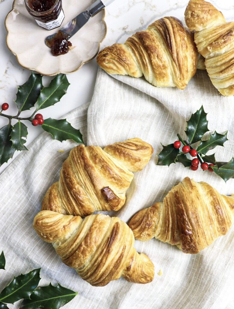 homemade croissants