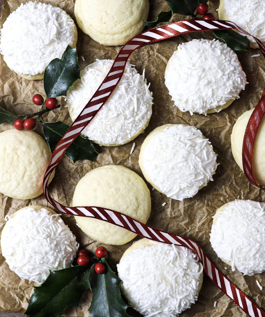 peppermint ammonia cookies
