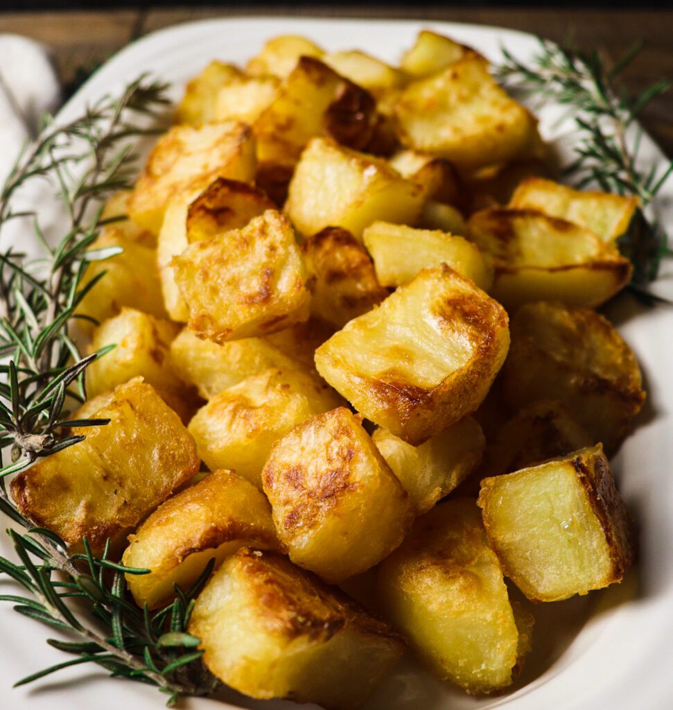 duck fat roast potatoes