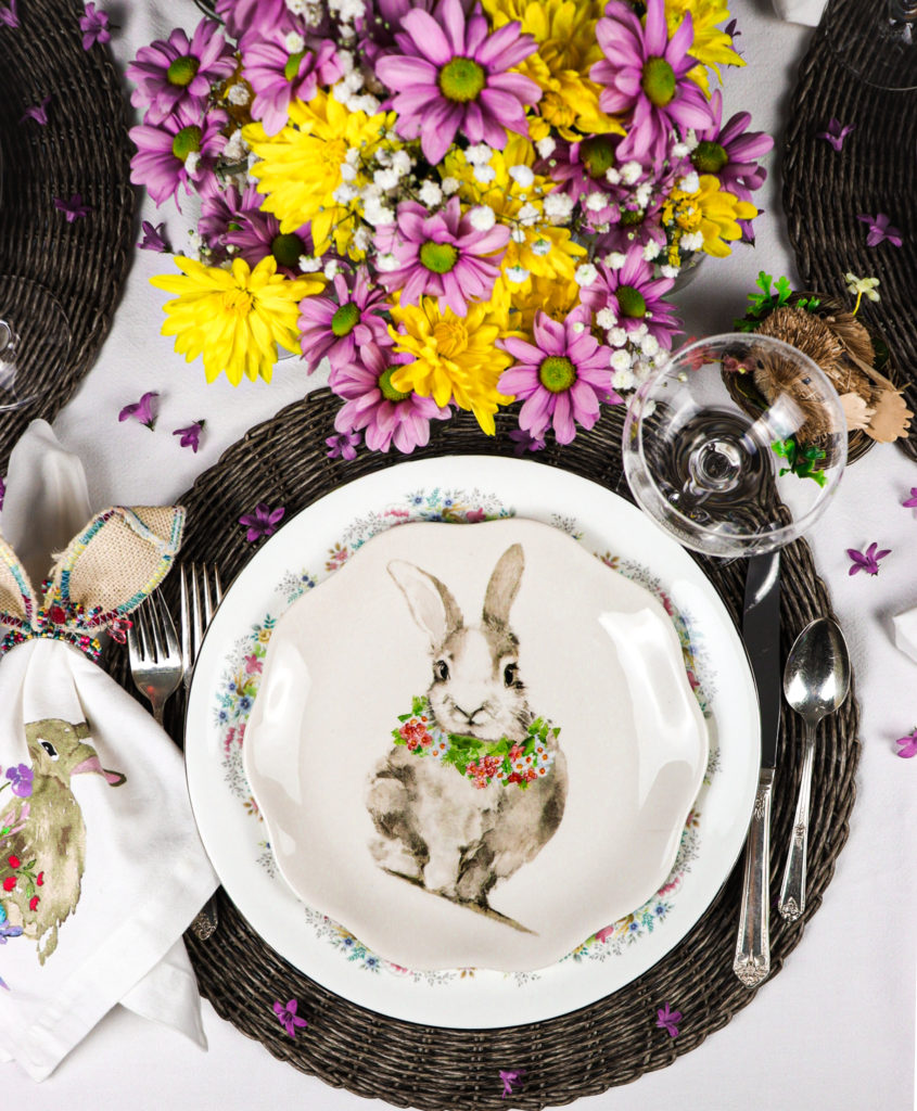 Easter table décor