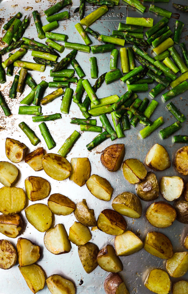 spring vegetable frittata