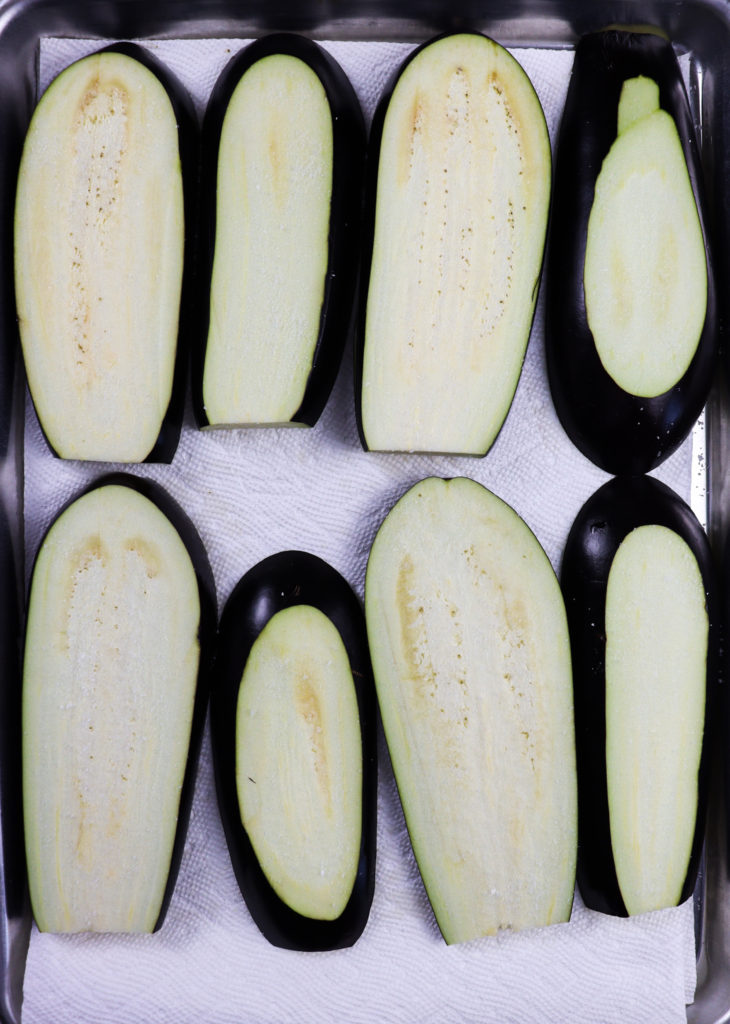 salted eggplant milanese