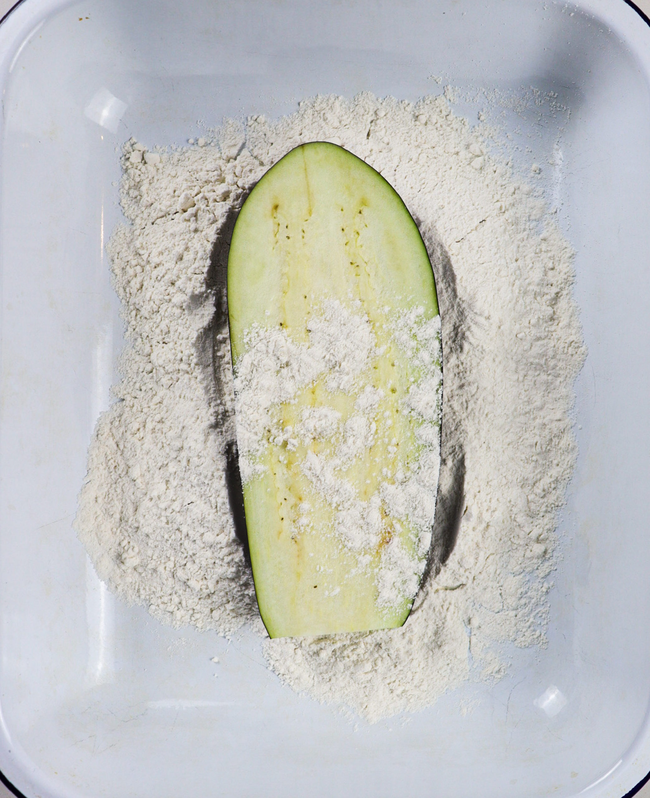 panko crusted eggplant