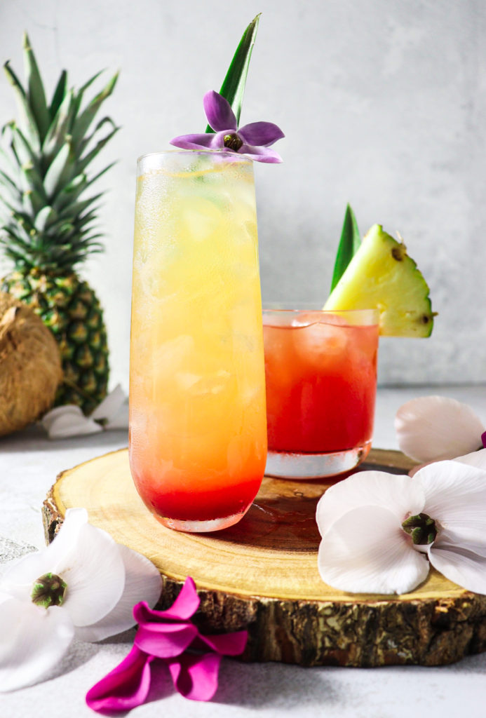 passionfruit nectar tropical drink