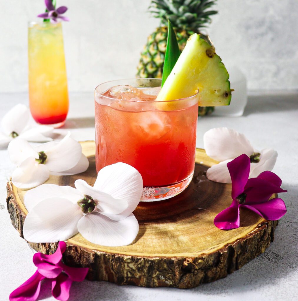 fassionola syrup and passion fruit nectar