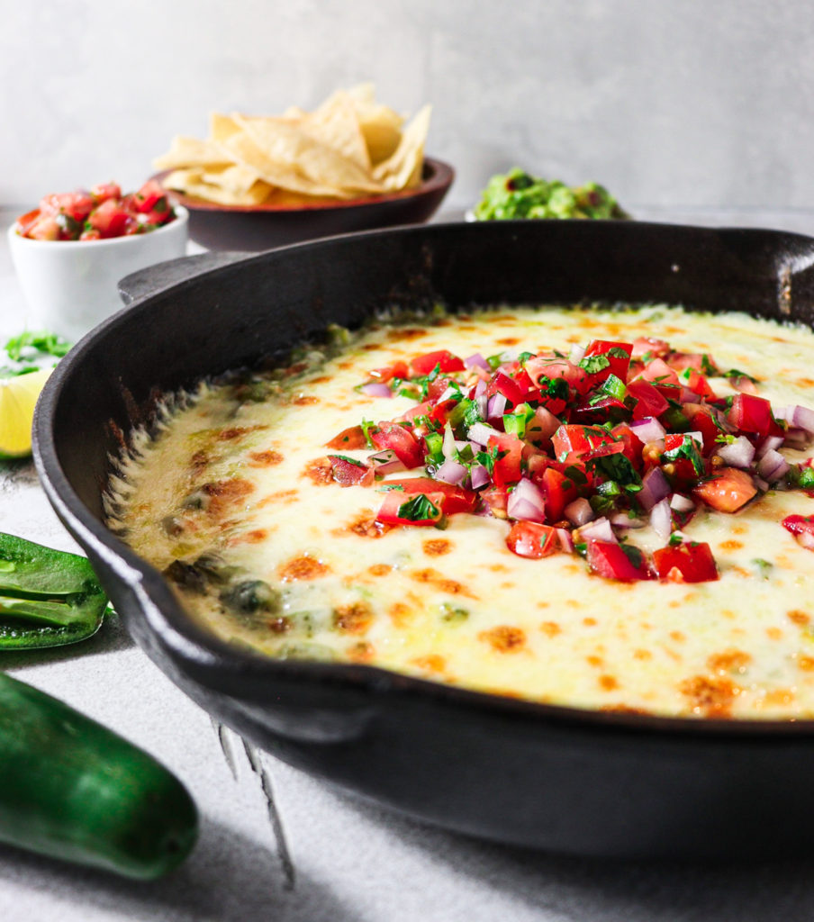 queso fundido recipe cast iron skillet