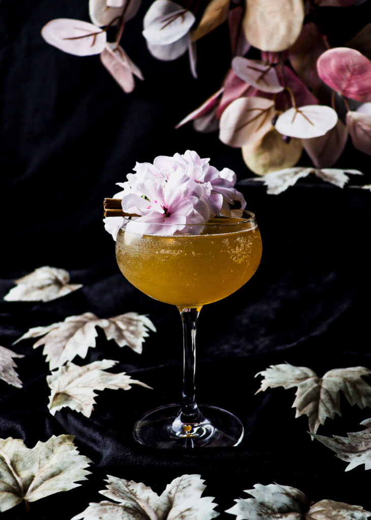 Katrina van Tassel's Spiced apricot cocktail