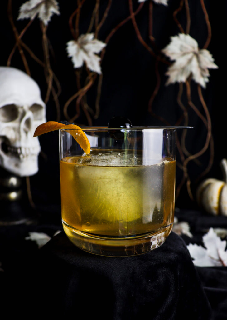the headless horseman burnt honey old fashioned
