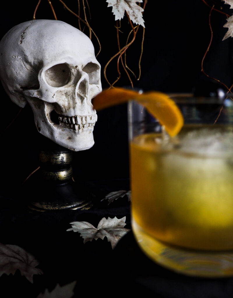 the headless horseman honey old fashioned
sleepy hollow menu