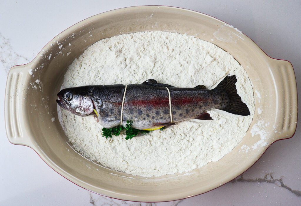 pan fried trout